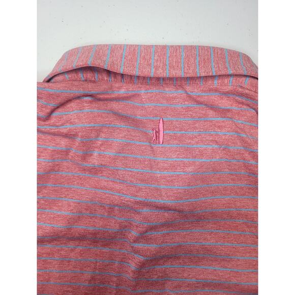 Johnnie-O Performance Polo Shirt Stretch Short Sleeve Men’s M Golf Casual - Picture 9 of 10